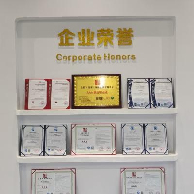 Display of Corporate Honors, ISO Certification System Certificates and Other Types of Certificates