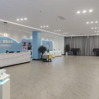 A corner of the front desk exhibition hall