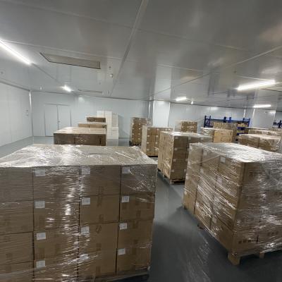 A corner of the warehouse