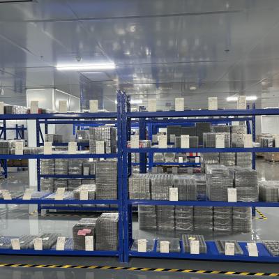 A corner of the warehouse